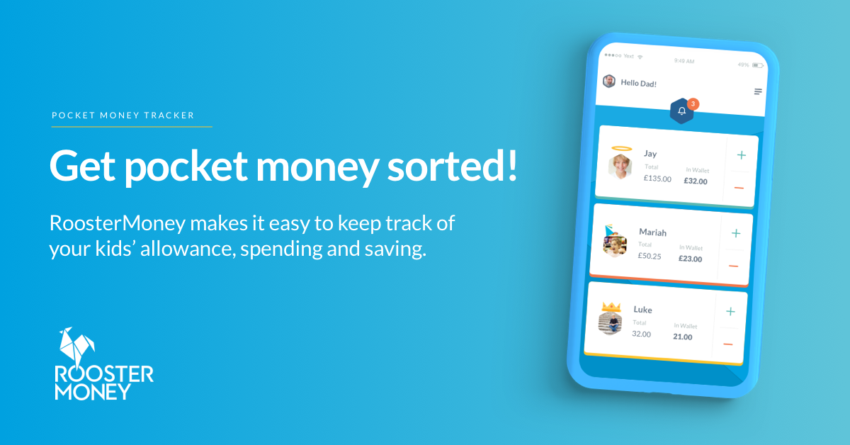 Pocket Money Tracker RoosterMoney